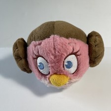 Angry Birds Star Wars Princess Leia Rovio Commonwealth Pink Plush Doll Stuffed