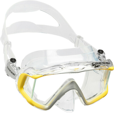Cressi Liberty 3 Triside, Tauchmasken in verschiedene Farben