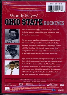 1952 College Football Game DVD Wash State @ Ohio State WOODY HAYES Free  Shipping