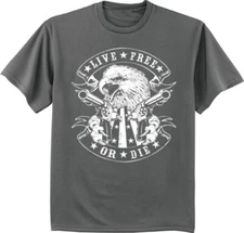 Mens Graphic Tees 2nd Amendment T-shirts Pro Gun Rights Rally Tshirt