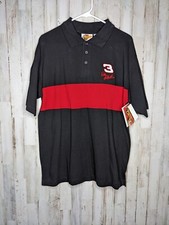 Dale Earnhardt Sr. Winner's Circle Polo Size Large New with Tags - Black GM