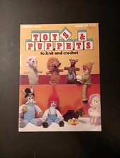Toys Puppets BOOK 136 Knit Crochet patterns Animals LION Clowns HORSE Kangaroo