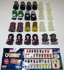 Marvel Ooshies Series 1 Lot of 24 Mixed Thor She-Hulk Vision Star-Lord & More