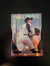 2011 Elite Extra Edition short print SSP SP /200 Jake Hager die cut rookie card
