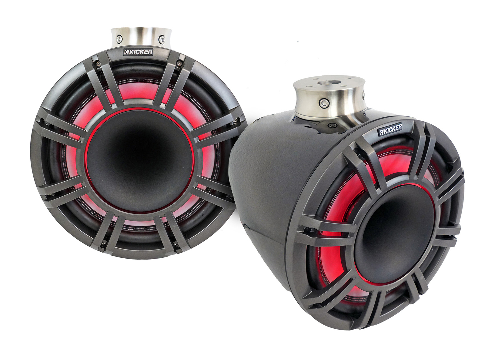 2 KICKER 47KMFC11 11 Рупор для морских лодок с плоским креплением на колонках KMFC11 216790₽