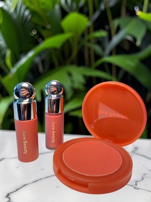Rare Beauty Soft Pinch Cheek & Lip Trio Makeup Set - New