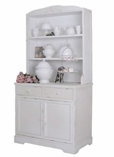 Küchenbuffet weiß Buffet Küchenschrank Küchenregal Anrichte Holzbuffet Antik neu