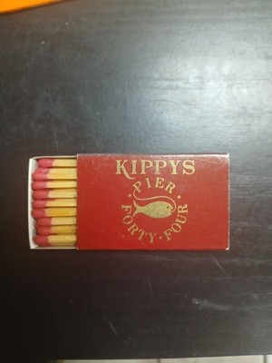 Kippy's Pier Fourty Four 44 New York NY Matchbox Empty