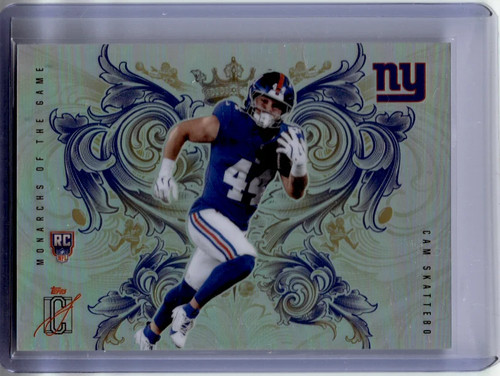 Cam Skattebo 2025 Topps Signature Class Monarchs of the Game RC SP #MTG-13