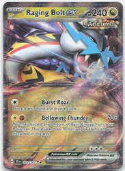 Raging Bolt ex 123/162 Temporal Forces Double Rare Holo