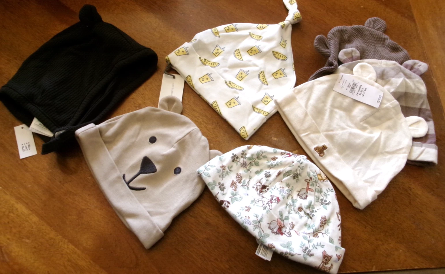 Lot 7 Baby Beanies/Hats-Janie & Jack/Gap/Monica + Andy0-6 Months
Opens in a new window or tab