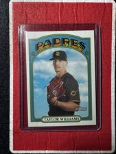 2021 Topps Heritage #369 Taylor Williams San Diego Padres