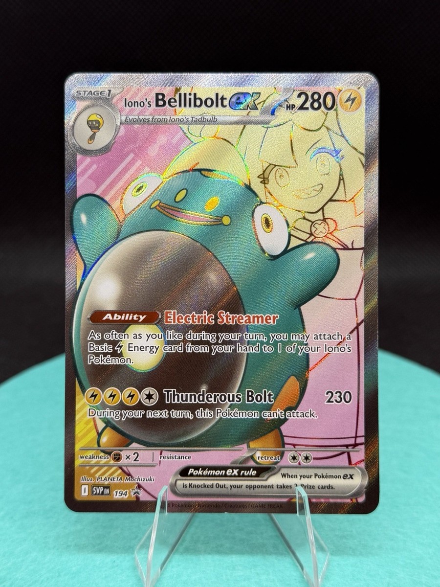 Belibolt EX Scarlet Violet Promo Holo #194 | eBay