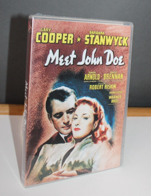 Meet John Doe DVD Movie Gary Cooper Sealed