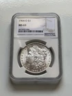 1904-O Morgan Silver Dollar NGC MS63