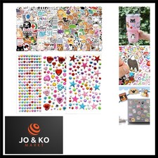 Laptop Sticker, Board Aufkleber, Dekorative Aufkleber mit Strasssteinen für L...