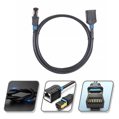 Cat6 Extension Patch Cable 0.5m Male to Female Connector Ethernet LAN Cable - 第 1/12 張圖片
