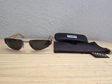 Vintage Versace Versus Mod.F39 Col77M Sunglasses w/ Case Bag Italy EUC Lionhead