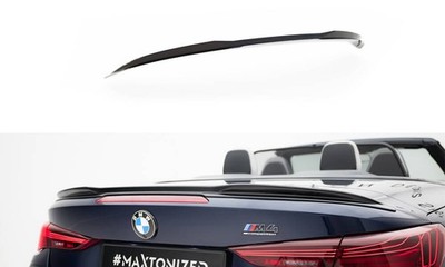Maxton Design Heckspoiler 3D passend für BMW M4 Cabrio G83 / 4 Cabrio G23 schwar