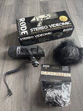 Rode Stereo VideoMic SVM Stereo Condenser Microphone for Cameras