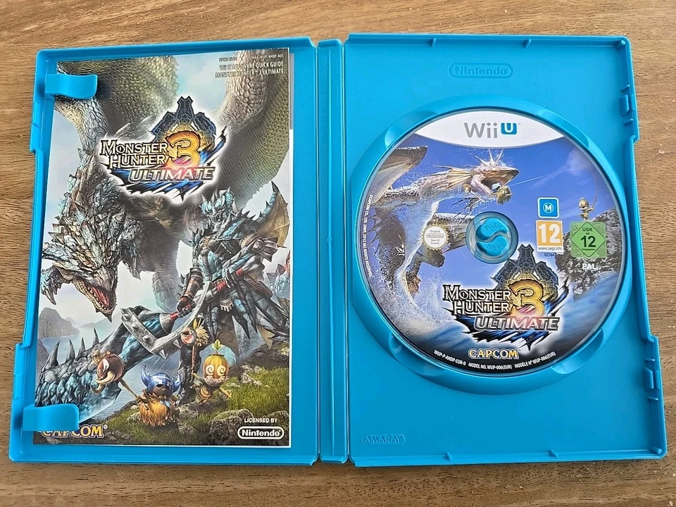 Monster Hunter 3 Ultimate - Nintendo Wii U - PAL - Complete With Manual - Vgc! - Image 3 of 4