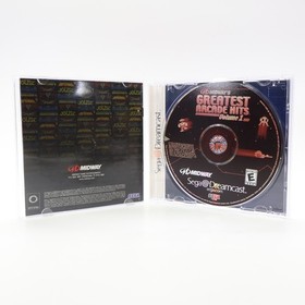 Midway's Greatest Arcade Hits Vol 1  (DreamCast) CIB - Auth Good Cond
