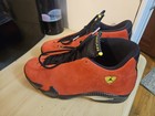 Jordan 14 Retro Ferrari Size 10.5 Red Black — photo 1