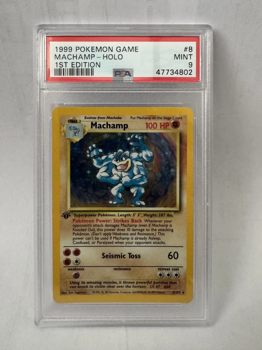 希少ポケモンカード旧裏英語版 1st edition Machamp カイリキー ポケモンカード旧裏美品英語版 1st edition Machamp カイリキー - メルカリ