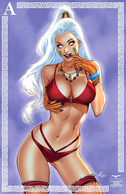 #ad GRIMM FAIRY TALES #77 V2 Baba Yaga Ace Wildcard Elias Chatzoudis ZENESCOPE $45.00
