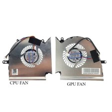 CPU GPU Cooling Fan for MSI GE75 GP75 GL75 WE75 MS-17E2 17E4 17E5 N457 N414