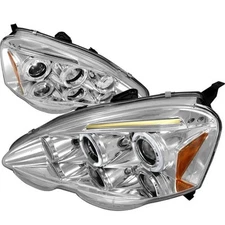 Spec-D Tuning 2LHP-RSX02-TM Halo LED Projector Headlights for 02 to 04 Acura ...