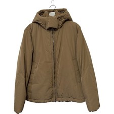 Mr P Mr Porter Beige Puffer Jacket Hooded Size M Stylish Winter Coat Padded