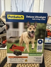 NEW PETSAFE DELUXE ULTRALIGHT FOR DOG IN-GROUND FENCE COLLAR 6-26" NECK PUL-275