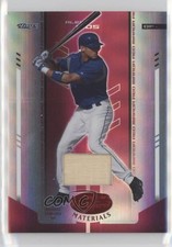 2004 Leaf Certified Materials Red Mirror Bat 186/250 Alex Rios #9 5rq