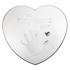 3 Piece Baby Handprint  Footprint Kit, 6.5" x 6.25", Heart First