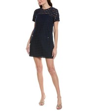 Cece Circle Eyelet Shift Dress Women's