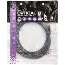 ETHEREAL® MHX Series TOSLINK Digital Optical Audio Cable, 49.2 Ft.