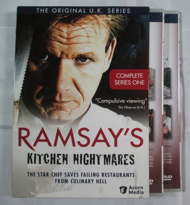 Gordon Ramsay s Kitchen Nightmares DVD Complete Series 1 One