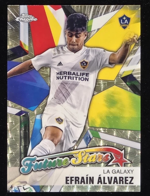 Efrain Alvarez 2021 Topps Chrome MLS Future Stars #FS-14 Superfractor 1/1