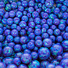 Sleepy Lavender Astral Opal  Beads