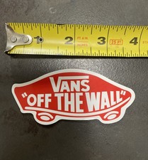 Vans Off The Wall Skateboard Decal Sticker 4 Brand New