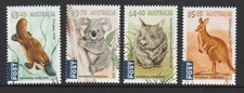 AUSTRALIA 2026 EMBLEMAS DE MAMÍFEROS DEL ESTADO diseño conjunto de 4 MNH altos valores - en stock ahora