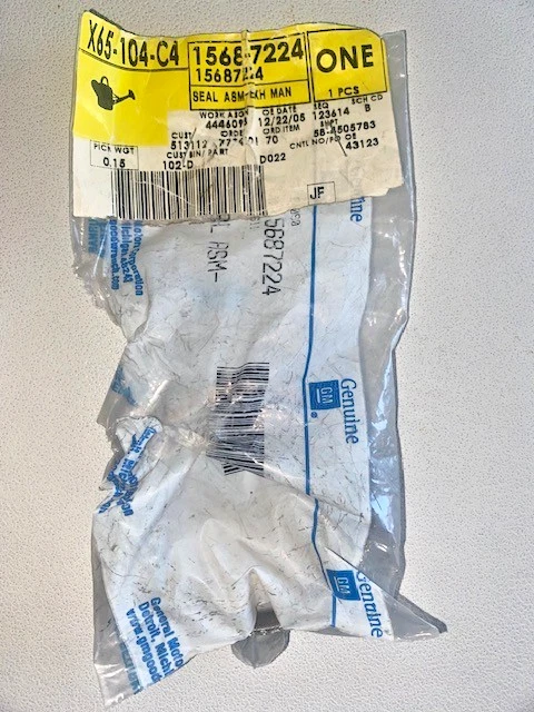 GM 1990-1996 TUBO COLECTOR DE ESCAPE, PIEZA ORIGINAL NUEVA, NÚMERO DE PIEZA 15687224 Foto 4 de 4