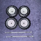 VINTAGE 1960’s 1970’s TONKA XR 101 TIRES WHEELS AXLES SET OF FOUR