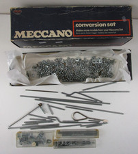 Job Lot of Vintage Meccano Parts in Meccano 7x Conversion Set Box
