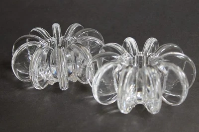 2 Stück Rosenthal Kerzenhalter signiert Leuchter H. Bengtson Design Glas studio - Bild 1 von 4