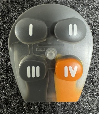 VIPER EZSDEI476 476V 4 BUTTON /1 ORANGE REPLACEMENT KEYPAD BUTTONS/ORIGINAL DEI