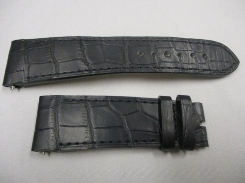 Girard Perregaux Vintage 1945 Blue Leather Watch Strap 24mm x 19mm 115mm & 75mm - Picture 1 of 6