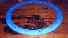 Vintage Sprint Car 16" Race Wheel Aluminum Bead Lock Ring Cover