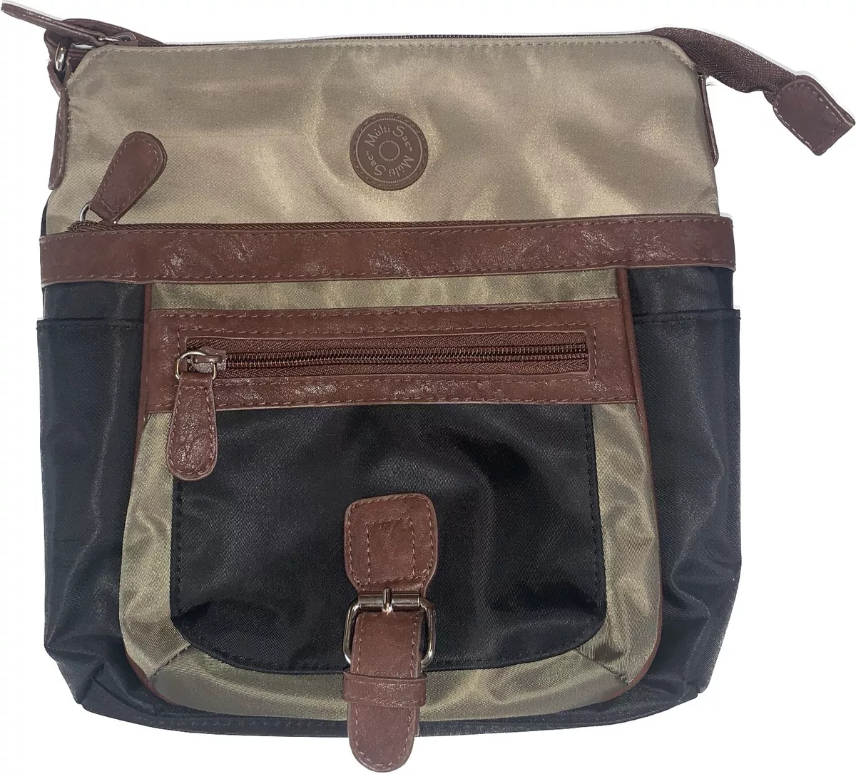 Multi Sac Crossbody Bag Weather Resistant Adjustable Strap